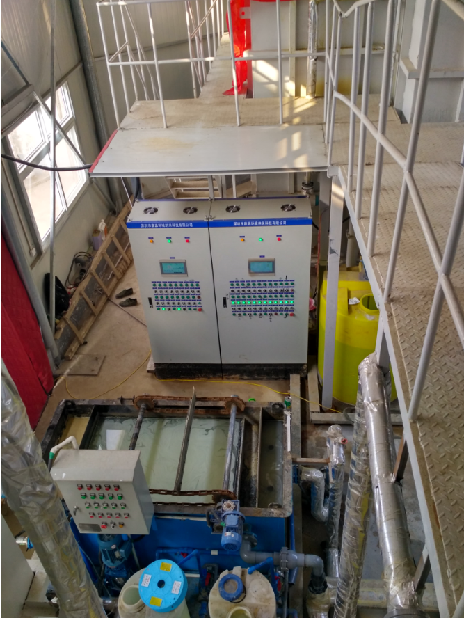 河南新县某电镀厂废水处理控制系统